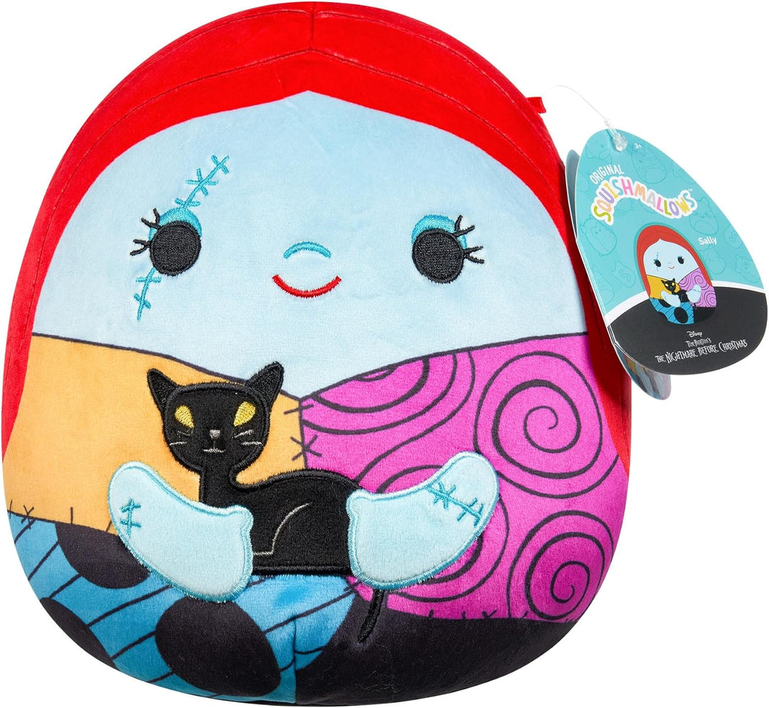 Squishmallows Disney The Nightmare Before Christmas Sally with Black Cat 8" Plush