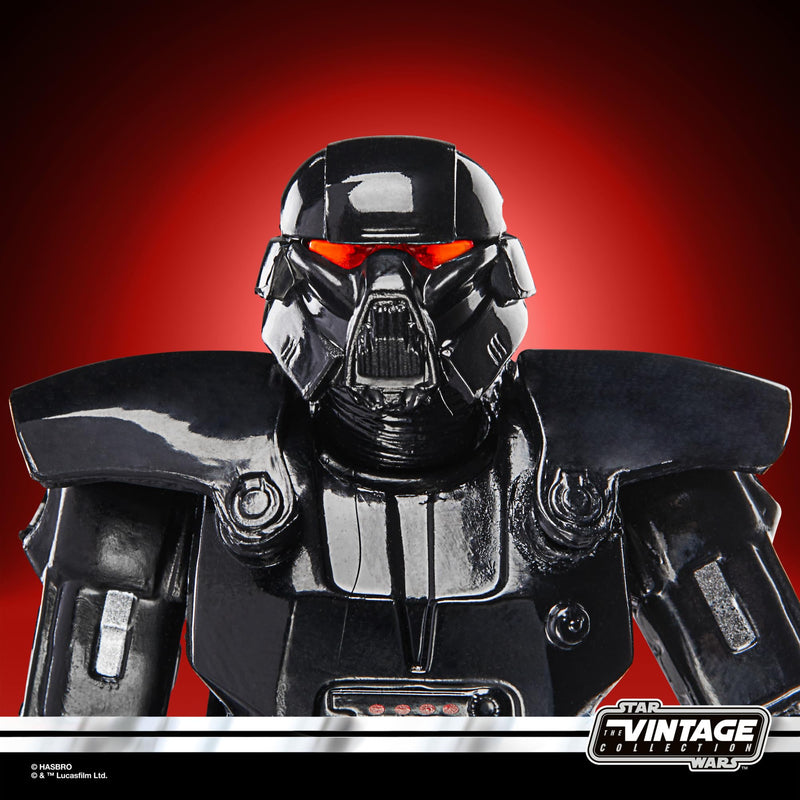 Dark Trooper Figure Star Wars Vintage Collection, rear view