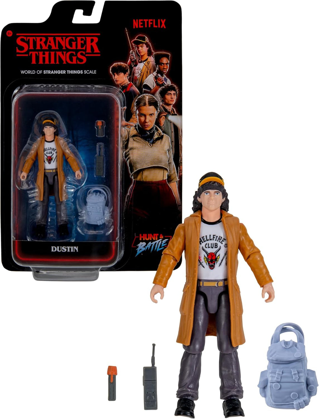 Stranger Things World of Stranger Things Dustin Henderson Action Figure