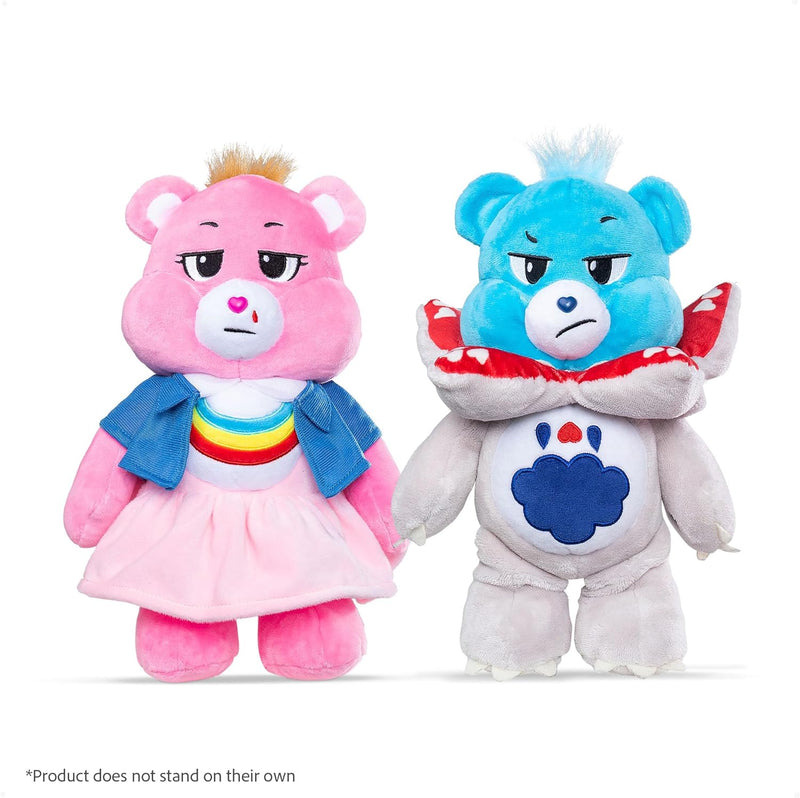 Care Bears X Stranger Things Cheer As Eleven And Grumpy As Demogorgon 30cm Plushies