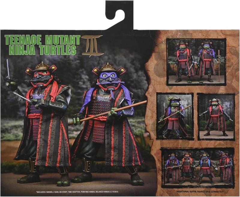 TMNT Iii (1993 Movie) Donatello And Raphael 7" Scale Action Figure 2-Pack Teenage Mutant Ninja Turtles (view 3)