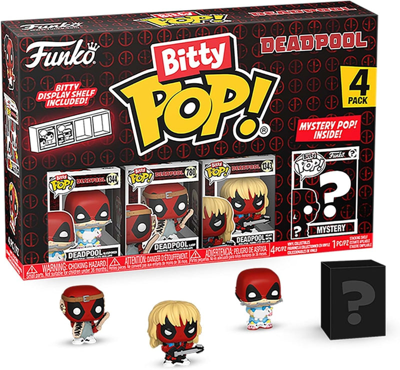 Funko POP! Bitty 4 pack Deadpool, alternate view