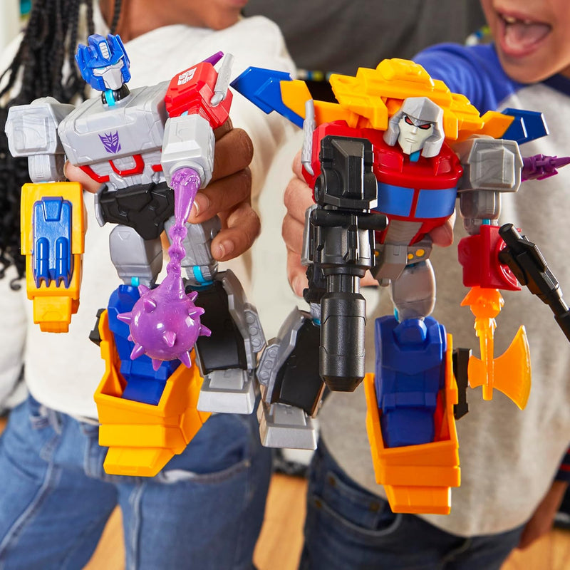 Transformers Mixmashers Deluxe Optimus Prime Action Figure - Image 9