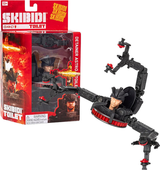 Skibidi Toilet Deluxe Detainer Astro Toilet Figure (S2)