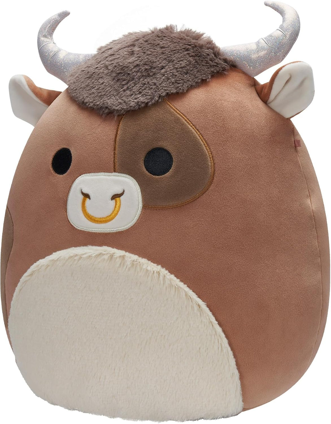 Squishmallows 12'' Brown Spotted Bull Plush