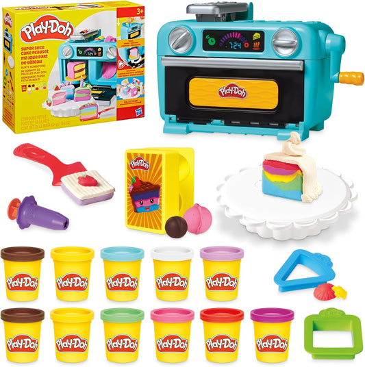 Play Doh Super Slice Cake Playset collectible from Hasbro