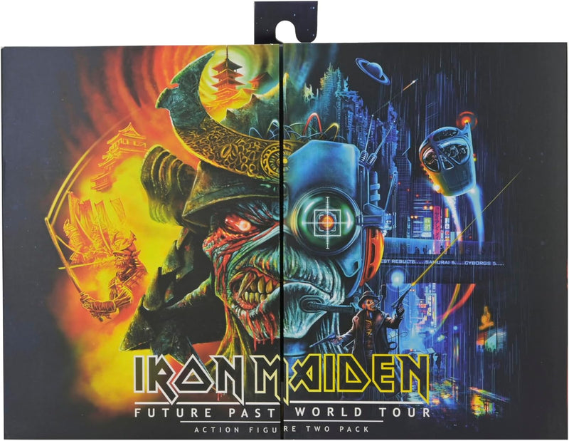 Iron Maiden Future Past World Tour Ultimate 7" Scale Action Figure 2-Pack (Eddie)