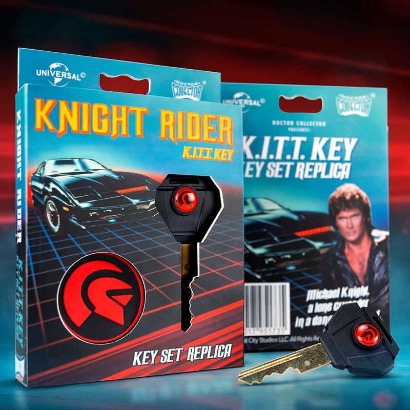 Knight Rider Replica KITT Car Key, rear view
