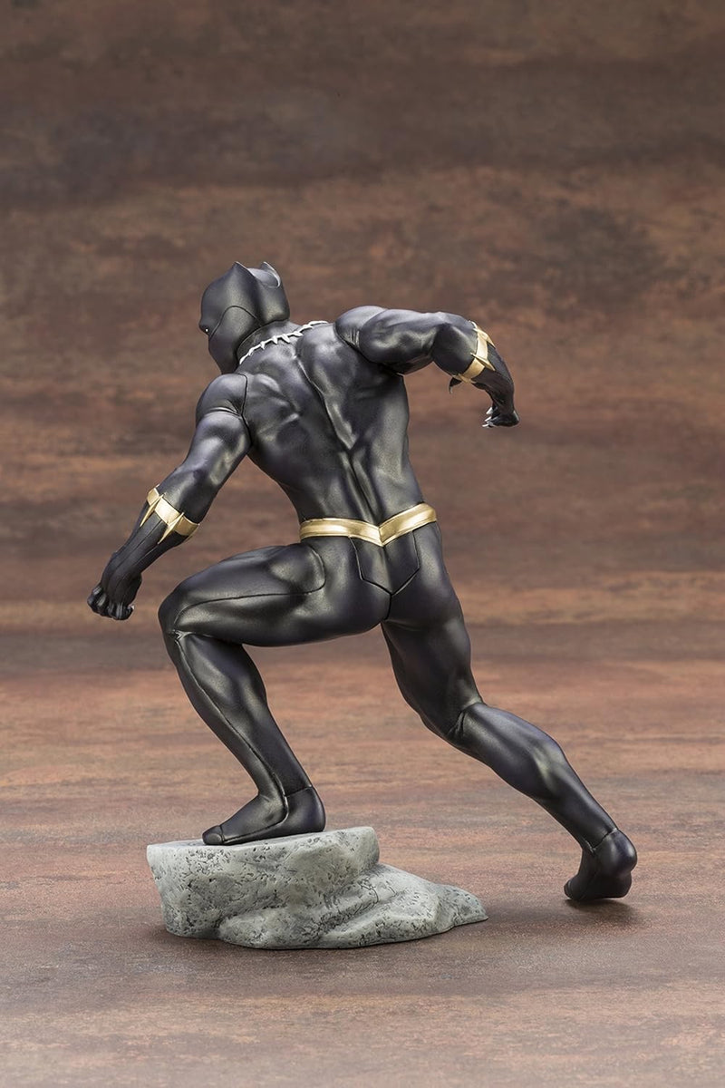 Marvel Universe Black Panther 1/10 Scale ARTFX+ Kotobukiya Statue, rear view