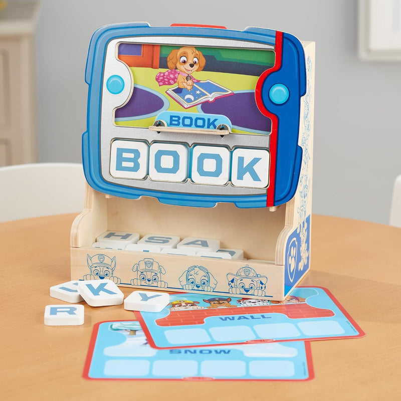 Melissa & Doug PAW Patrol Wooden See & Spell Game - Image 8