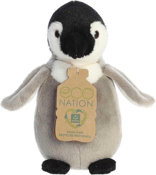 Emperor Penguin Eco Nation Eco Softies 8 Inch Plush