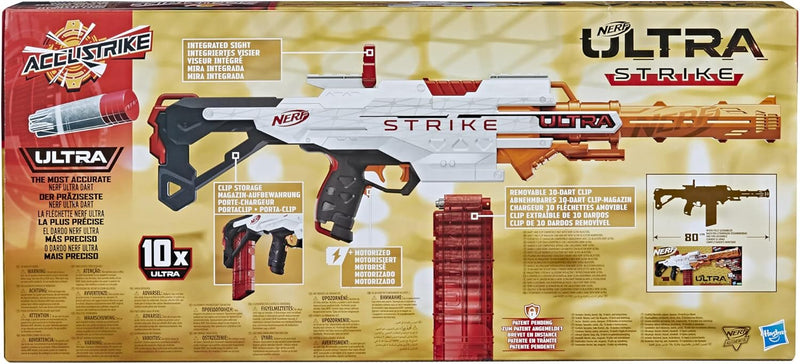 Nerf Ultra Strike Motorized Blaster, in display