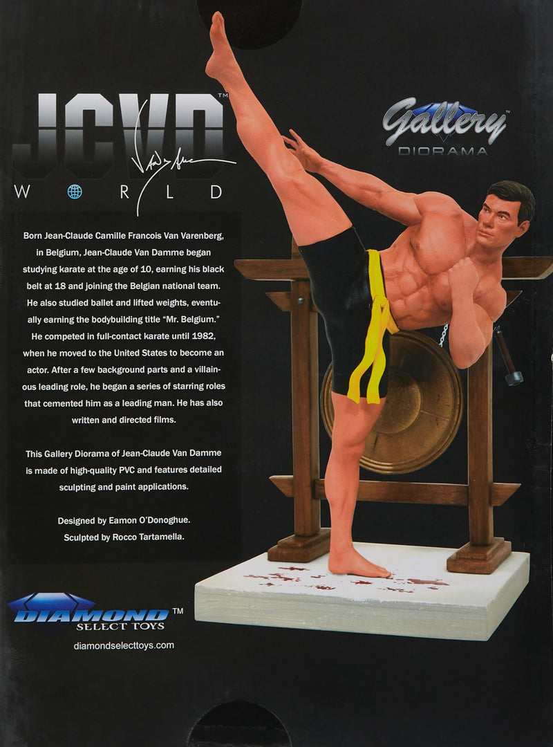 Jean-Claude Van Damme Gallery PVC Statue Collectible, rear view