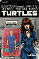 April O'Neil Comic Color Teenage Mutant Ninja Turtles ReAction 3.75-Inch Action Figure