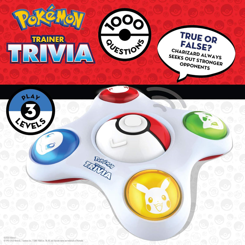 Pokemon Trainer Trivia, size reference