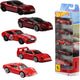 Hot Wheels Basic Car 5 Pack: Ferrari