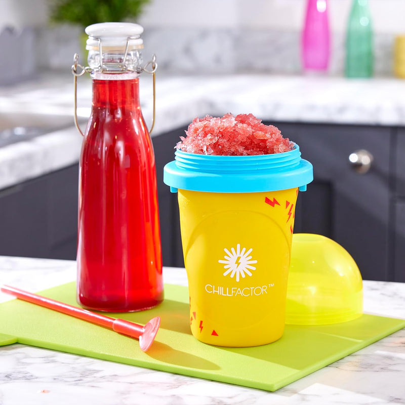 ChillFactor Colour Shock slushy maker, showing reverse