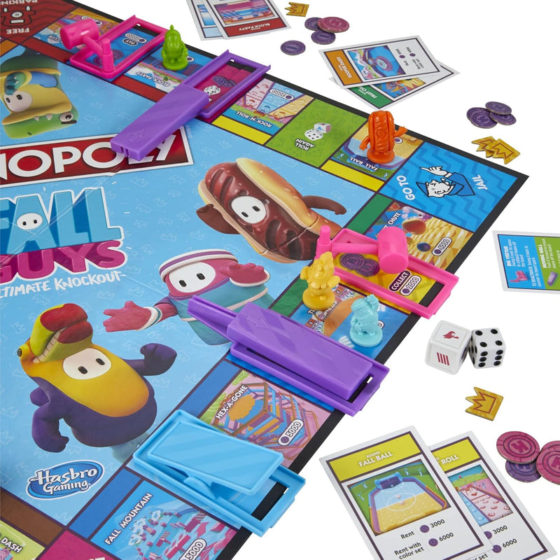 MONOPOLY Fall Guys Ultimate Knockout Edition, rear view
