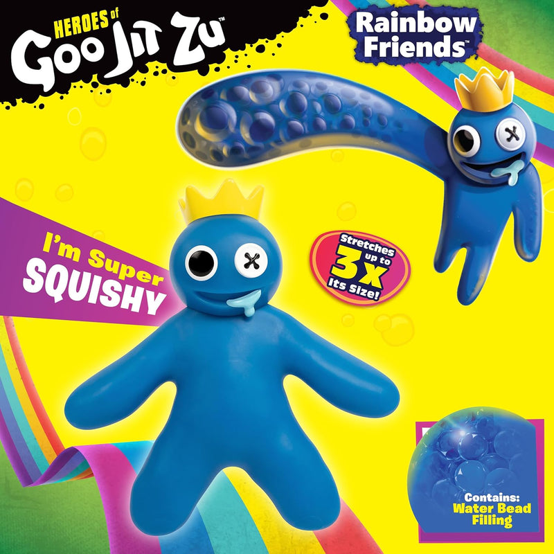 Heroes of Goo Jit Zu Rainbow Friends, in display