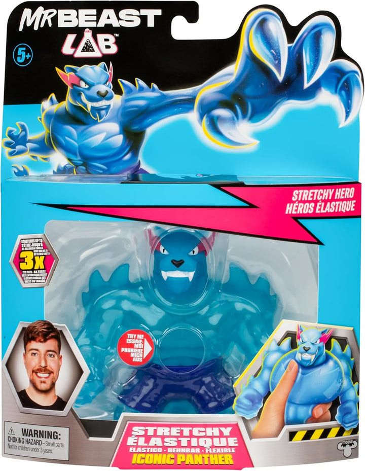 MrBeast Lab Stretchy Figure by Heroes of Goo Jit Zu Iconic Panther