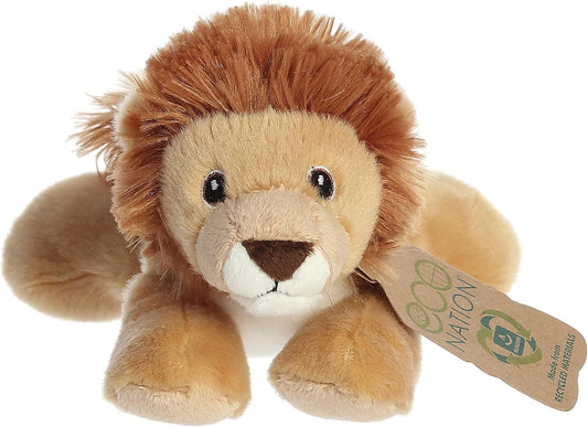 Lion Eco Nation Eco Softies 8 Inch Plush alternate view 2