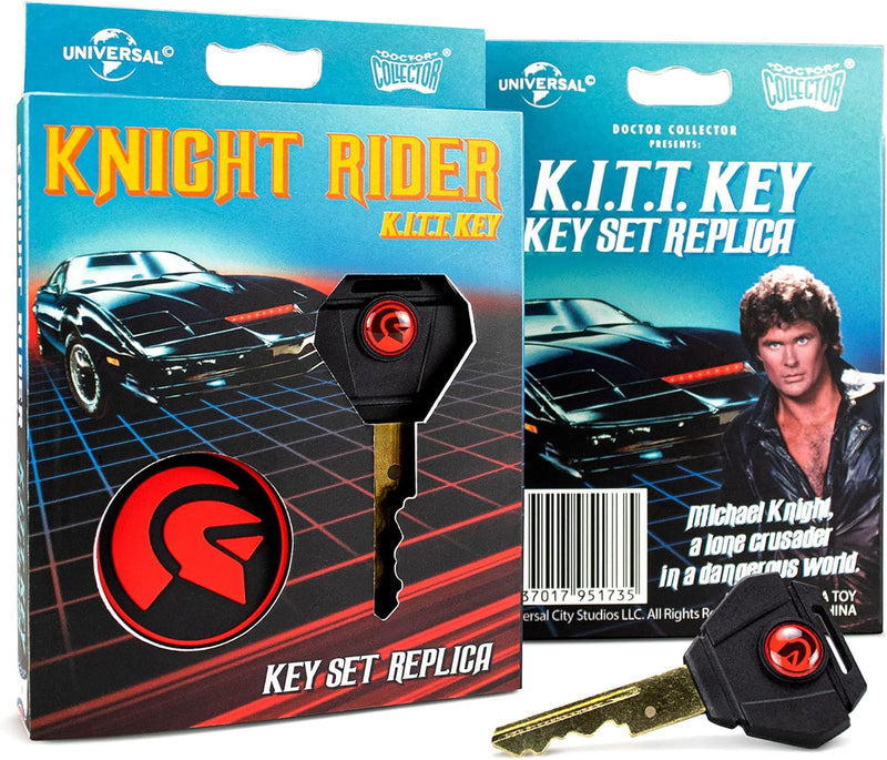 Knight Rider Replica KITT Car Key, side angle