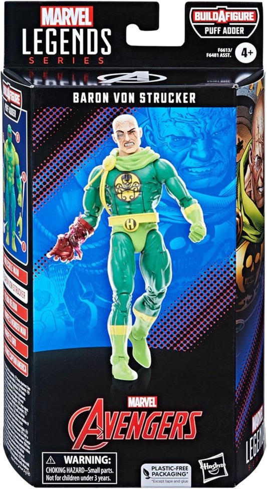 Marvel Legends Series Baron Von Strucker Action Figure