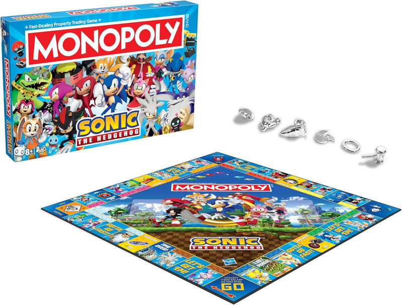 Monopoly: Sonic The Hedgehog Edition Board Game