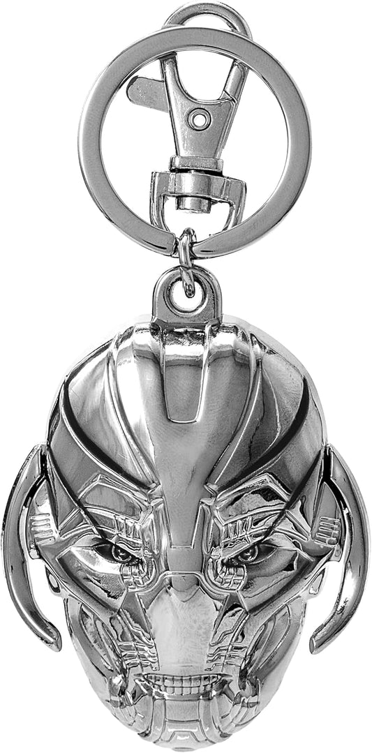 Avengers Ultron Pewter Keyring front view