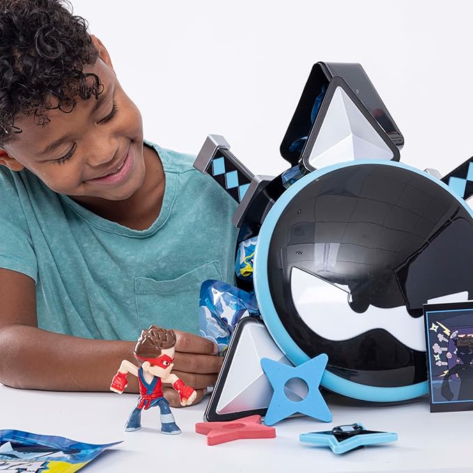 Ninja Kidz Mystery Warrior Pack, side angle