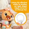Lamaze Lovey the Pug Clip and Go Sensory Toy - Image 5
