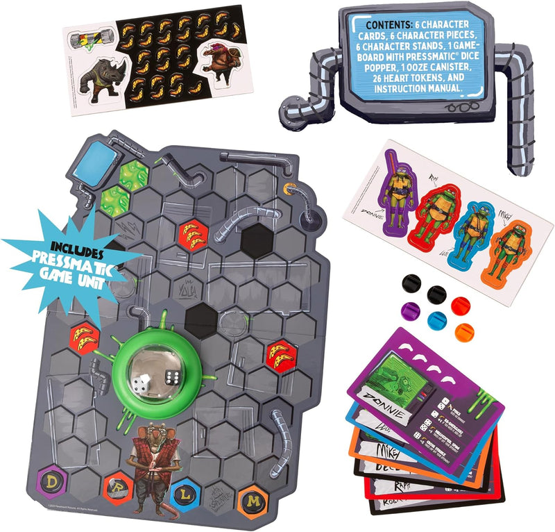 Teenage Mutant Ninja Turtles Sewer Battle Pressmatic Game - Image 2