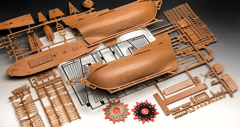 REVELL 05684 Mayflower 400th Anniversary 1:83 Scale Model Boat Set - Image 8