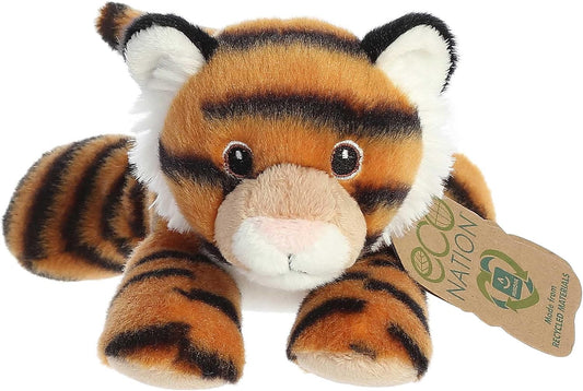 Tiger Eco Nation Eco Softies 8 Inch Plush alternate view 2