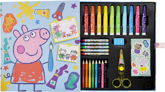 Peppa Pig colouring case creative activity set for kids