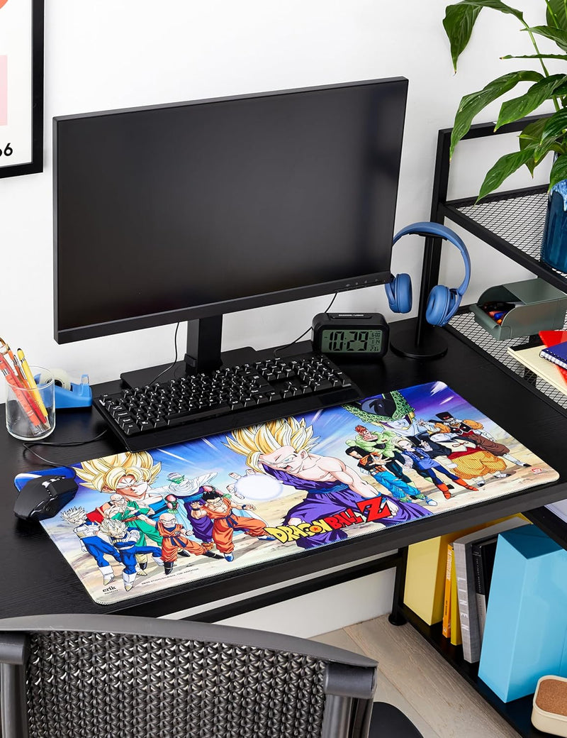 Dragon Ball Z Cell Saga Xl Mouse Mat, side angle