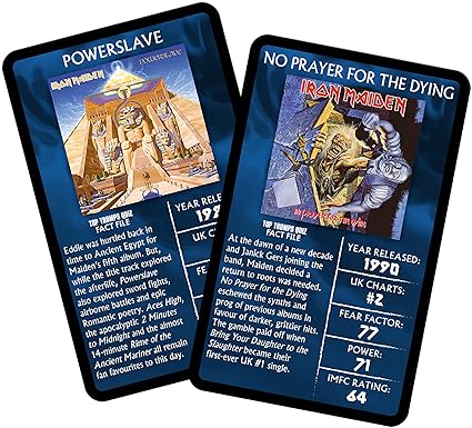 Top Trumps Limited Edition Iron Maiden Card Game