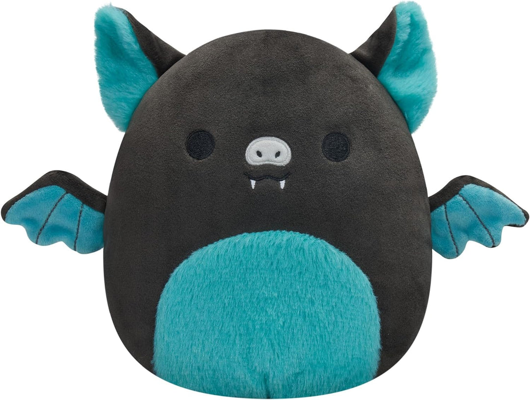 Squishmallows 7.5" Black and Teal Fruit Bat Plush