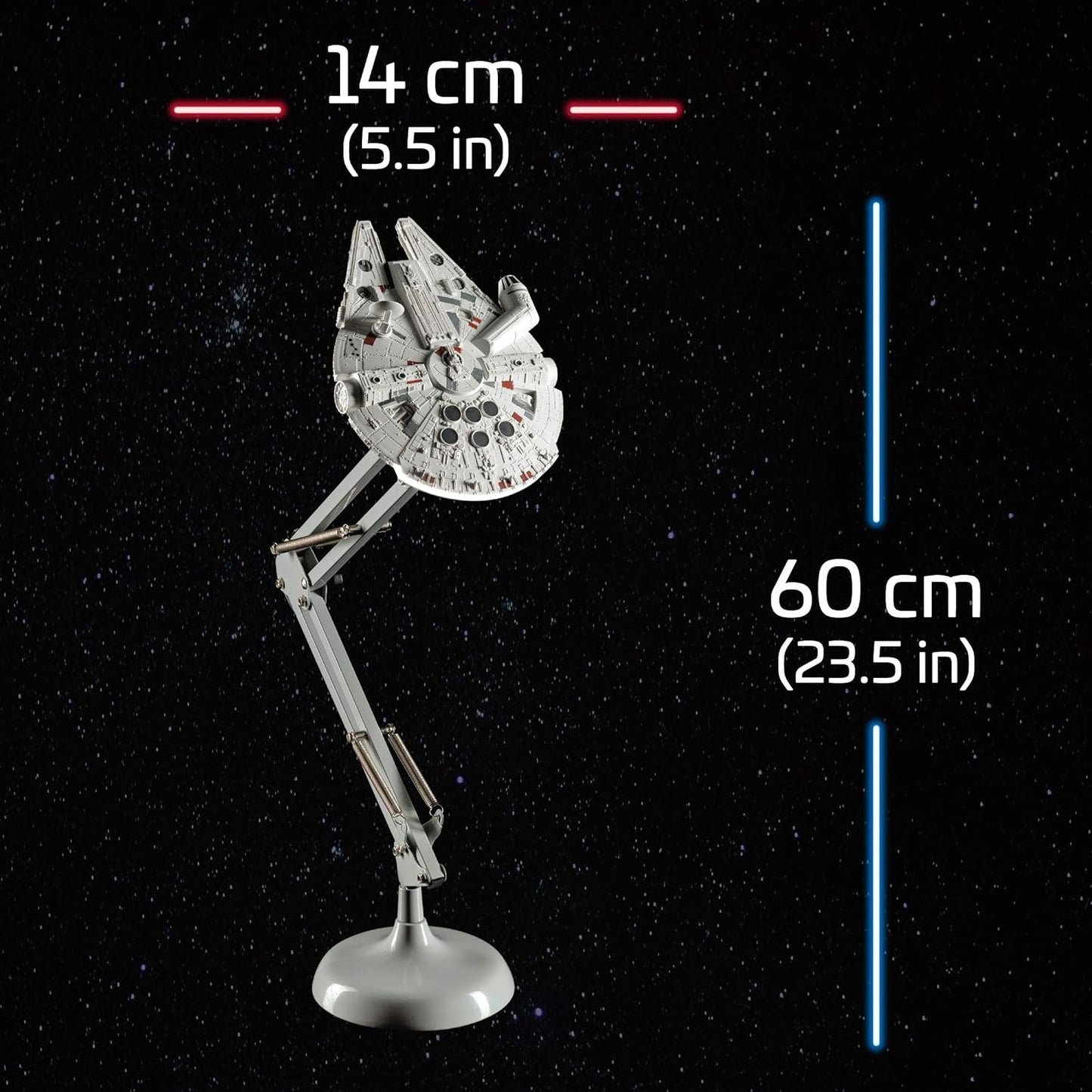 Official Star Wars Millennium Falcon Posable Desk Light