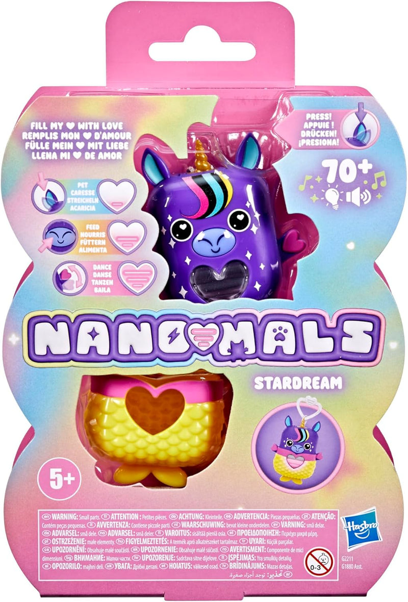 Nano-Mals Stardream the Unicorn Electronic Fidget Pet