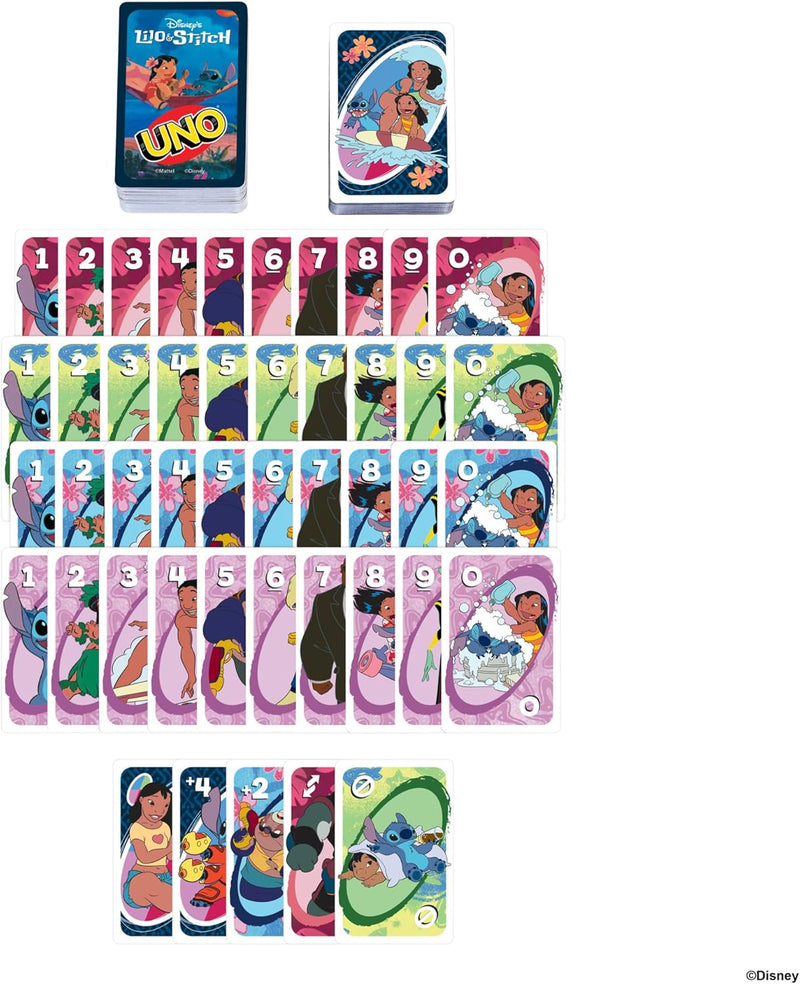 UNO Disney Lilo & Stitch Card Game - Image 6