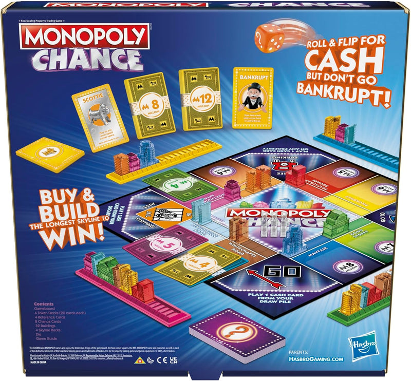 Hasbro Gaming Monopoly Chance, alternate view