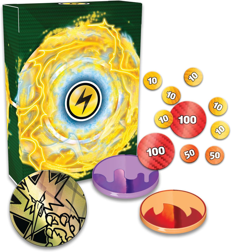 Pokemon TCG: Zapdos ex Deluxe Battle Deck, rear view