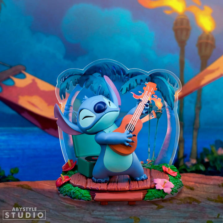 Disney Lilo & Stitch Stitch Guitar Figure