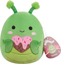 Squishmallows Trenton the Green Praying Mantis Valentine's 7.5 Plush, side angle