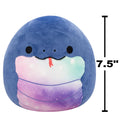 Squishmallows Herman the Navy Blue Snake 7.5" Plush, additional view