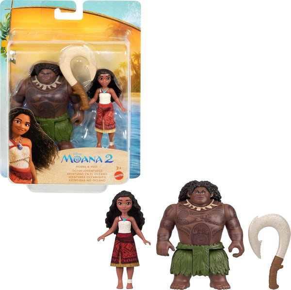 Disney Moana & Maui Ocean Adventures 2-Pack Figures