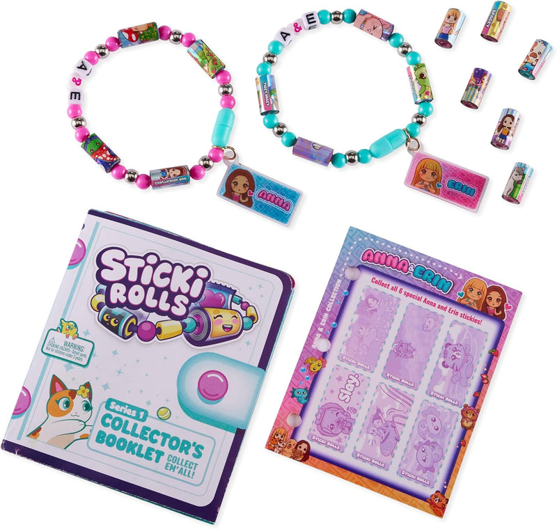 Sticki Rolls Anna And Erin BFF Sticker Jewellery Making Set