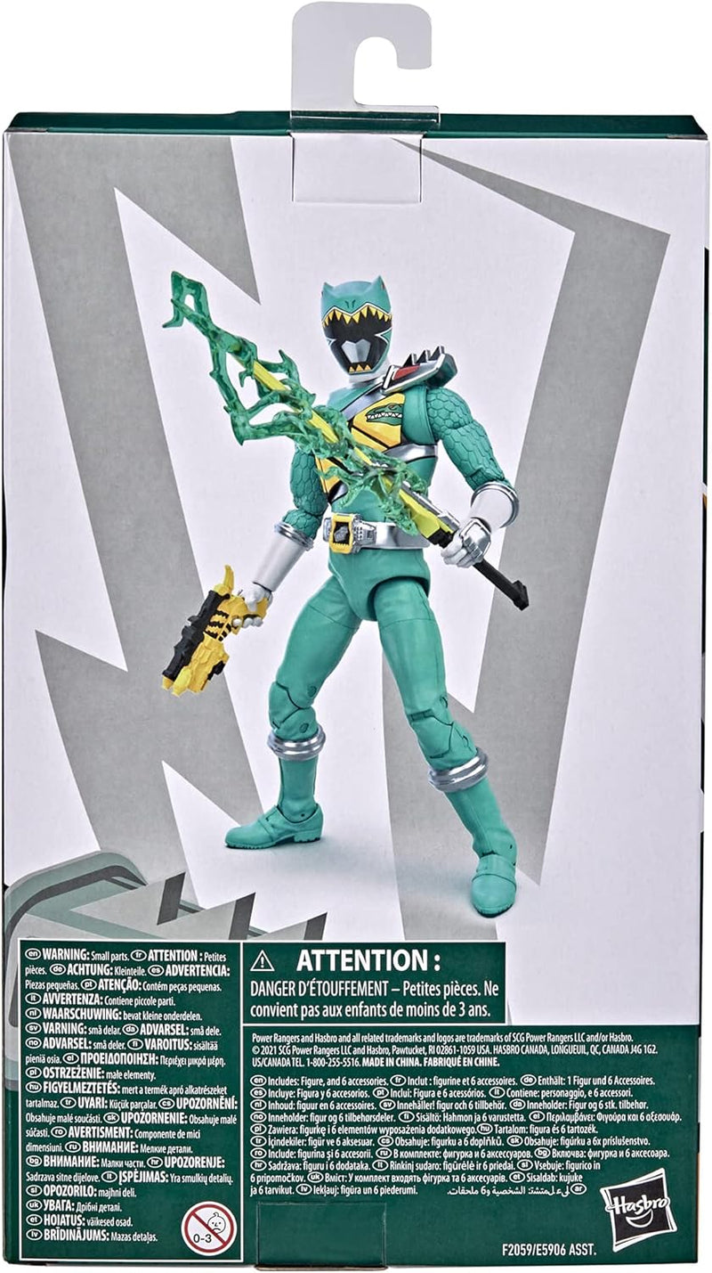 Power Rangers Lightning Collection Dino Charge Green Ranger 6" Action Figure