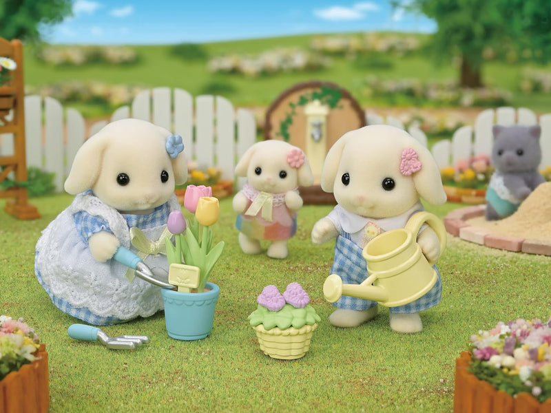 Sylvanian Families Blossom Gardening Set Flora Rabbit Sister & Brother - Image 5
